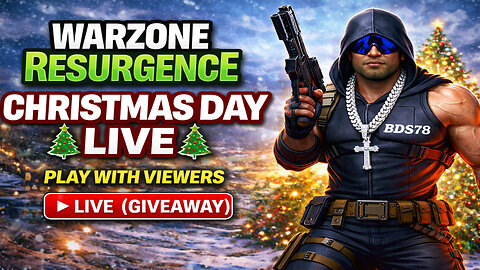 Warzone Resurgence Christmas Day 🎄 | PLAY WITH VIEWERS LIVE (GIVEAWAY)