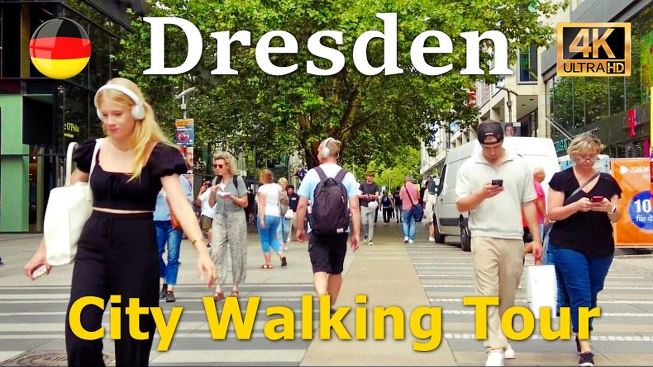 [4K🇩🇪] First Time Walking in DRESDEN GERMANY Surprised Me!