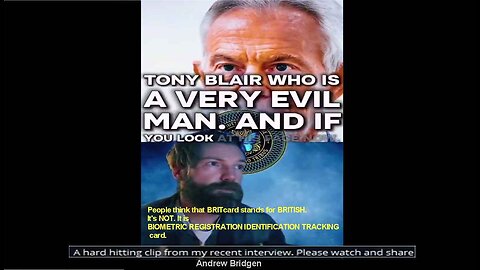 Andrew Bridgen. A hard hitting clip from my recent interview. Please watch and share.