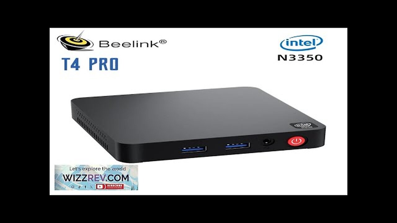 Beelink T4 Pro Mini PC Intel Celeron N3350 4GB DDR4 64GB T5 Review