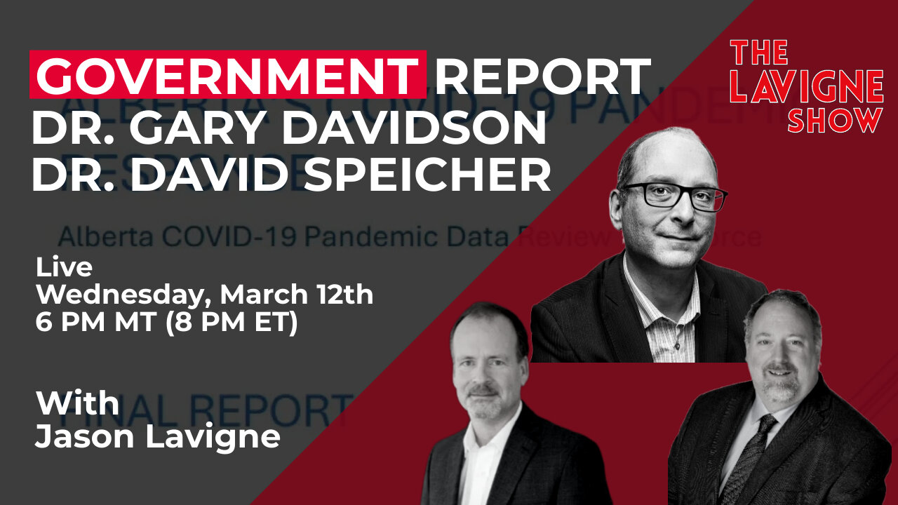 Government Report w/ Dr. Gary Davidson & Dr. David Speicher