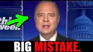 Adam Schiff just let it SLIP!! Watch the PANIC.