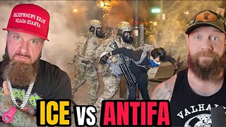 ICE vs Portland Antifa is Getting INSANE. On the Ground Footage
