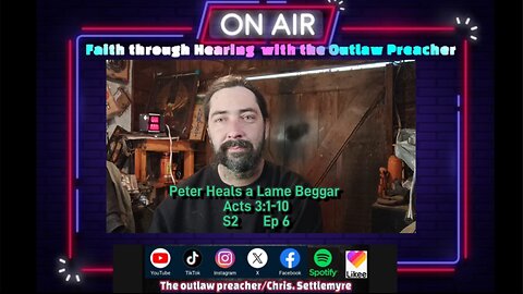 Peter Speaks to the Onlookers Acts 3:11-26 S2 Ep 7