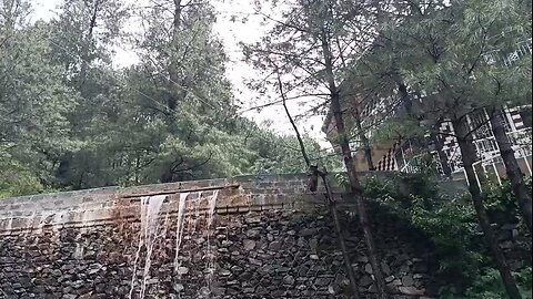 Namly waterfall in galiat Pakistan