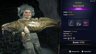 Legendary Fish Store Henrik COTW The Angler Trollspret Nature Reserve 20 November 2025
