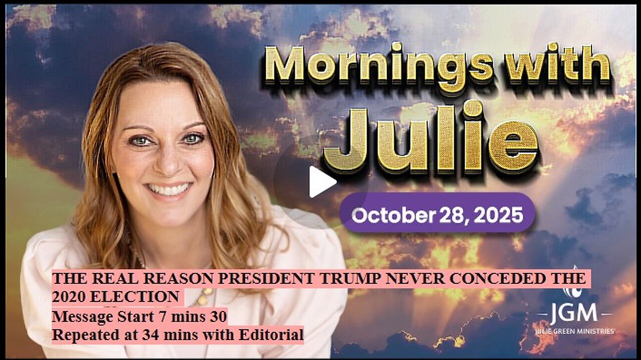 Julie Green subs THE REAL REASON PRESIDENT TRUMP NEVER CONCEDED THE 2020 ELECTION