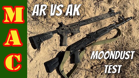 AR vs AK - Moondust Test!