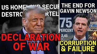 Trump's DECLARATION OF WAR: Destroy the Cartels, Remove Mexican Government! - NEWSOM NIGHTMARE: 75% of Fire Victims HOMELESS