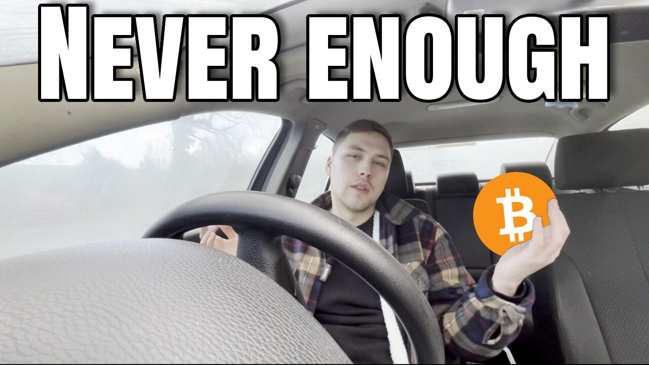 You'll Never Own Enough Bitcoin