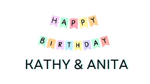 Kathy's 9th Birthday - Anita's 4th Birthday 1969