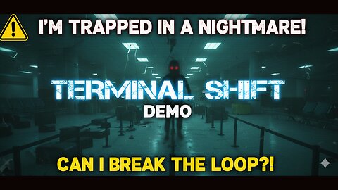TRAPPED IN AN ENDLESS AIRPORT! | Terminal Shift | Demo | Gameplay