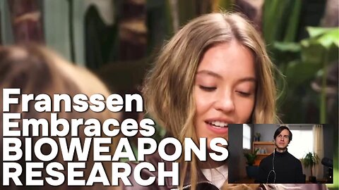 Franssen Embraces BIOWEAPONS RESEARCH