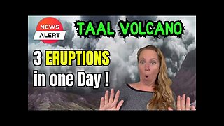Former SUPER VOLCANO in the Philippines: MAJOR phreatomagmatic Eruption of Taal Volcano !
