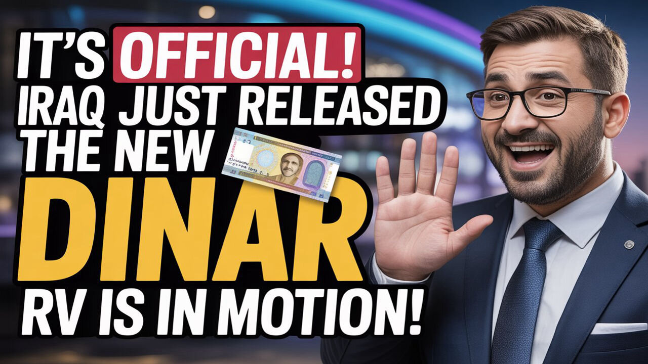 It’s Official! Iraq Just Released the New Dinar Notes — The RV Is in Motion! 💥 Iraqi Dinar News 2025