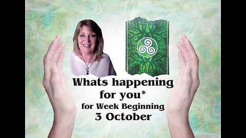 What’s happening for *you* for week beginning 3 October 2025