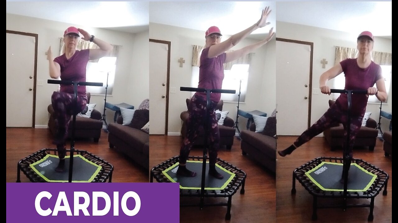 Full-Body Rebounding Workout - Boost Lymphatic Drainage and Burn Fat in 20 Minutes!