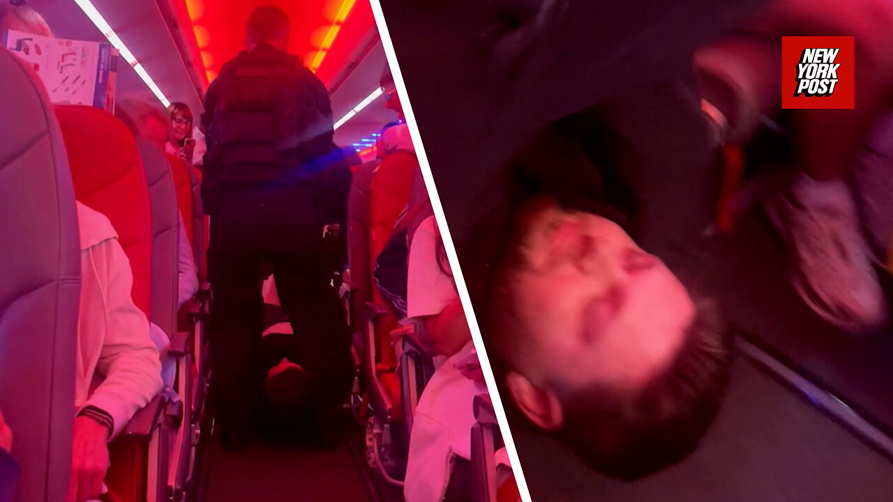 Police haul intoxicated passenger off international flight over refusing to fasten seatbelt