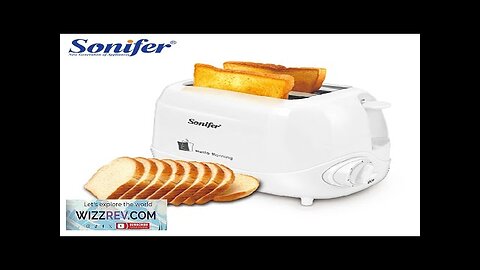 2 Slices Toaster Automatic Fast Heating Bread Toaster Household Breakfast Maker Bread Review