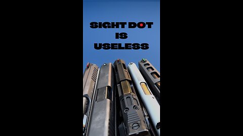 IRON SIGHT. DOT WON'T HELP!