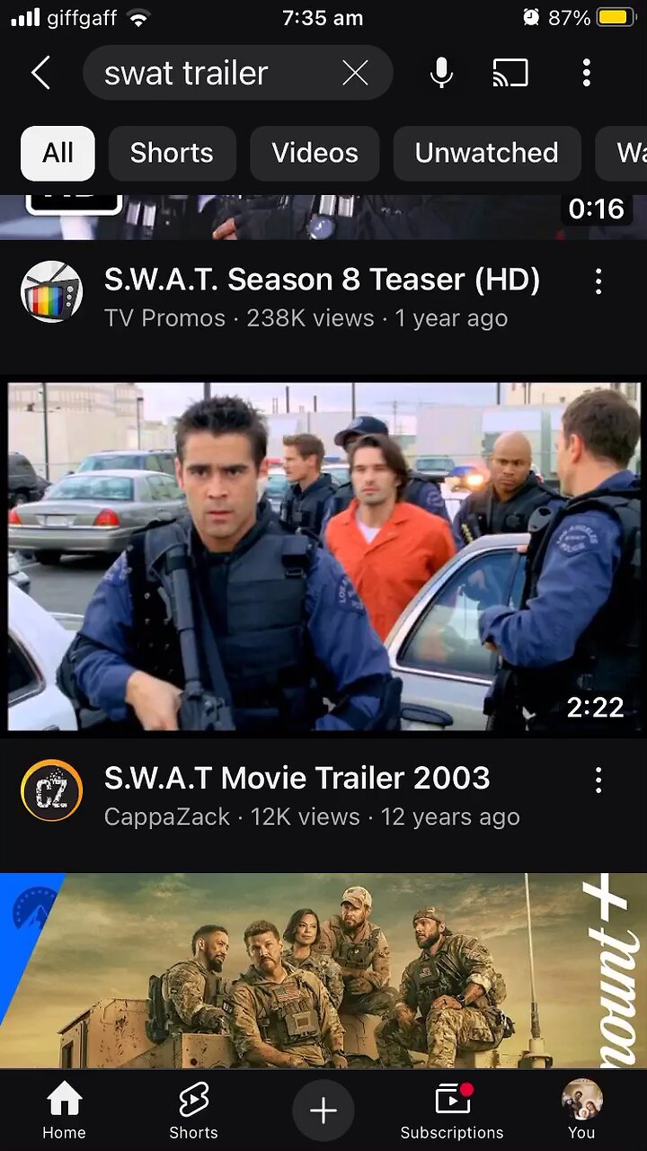 S.W.A.T movie clip : criminal will give money to be free