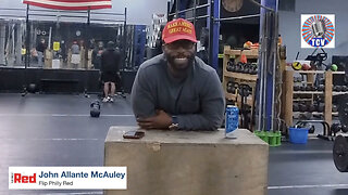 Event in Manyunk with John Allante McAuley, candidate for Philadelphia Republican Party chairman.