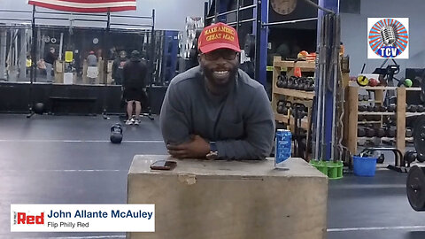 Event in Manyunk with John Allante McAuley, candidate for Philadelphia Republican Party chairman.