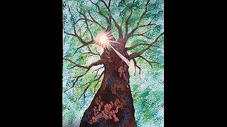 In the Studio: Impressionist Tree