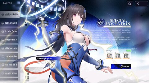 Snowbreak Containment Zone V2.5 Hearts in Harmony Bannergameplay Yao-Nightglow Tender Temptation