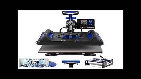 VEVOR 5 in 1 Heat Press Machine 15x15 in 30oz Tumbler Press Review