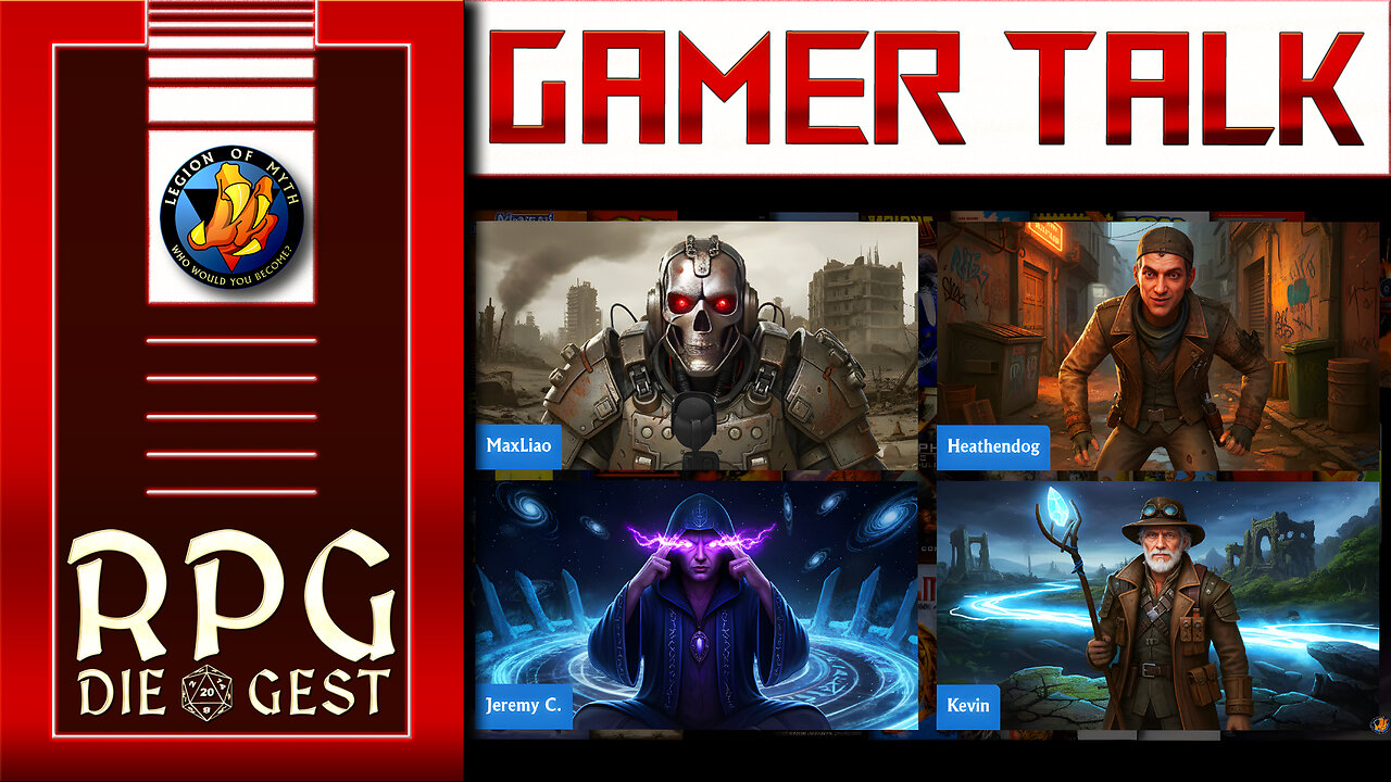 GAMER TALK | The World of Rifts - Setting, World Books and More!