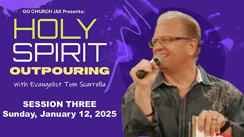 Holy Spirit Outpouring: Session 3