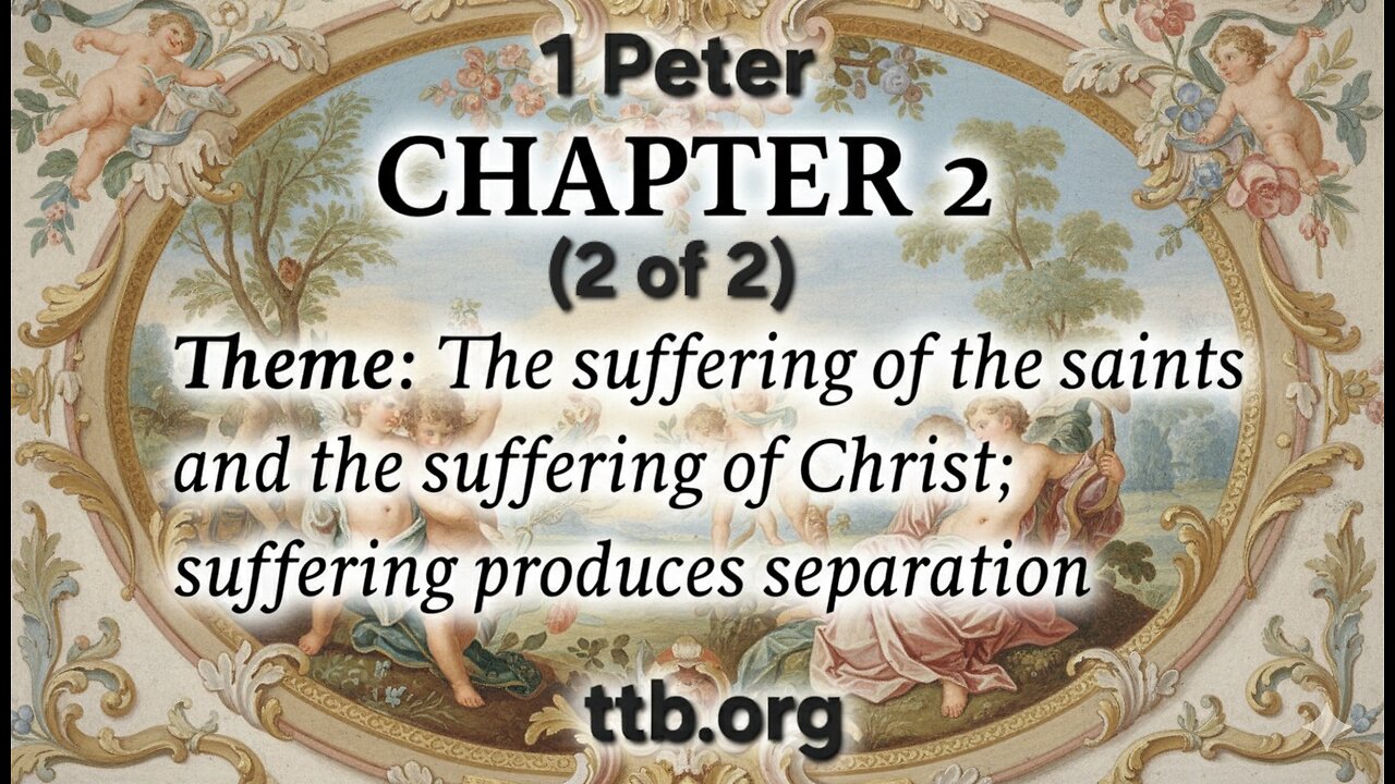 1 Peter Chapter 2 (Bible Study) (2 of 2)