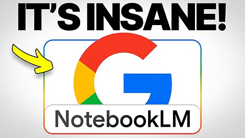 NotebookLM is Absolutely INSANE!