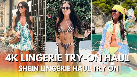 Affordable Bikini Try On Haul 2025 | 4K Best Summer Bikinis & Micro Bikini Haul Amazon