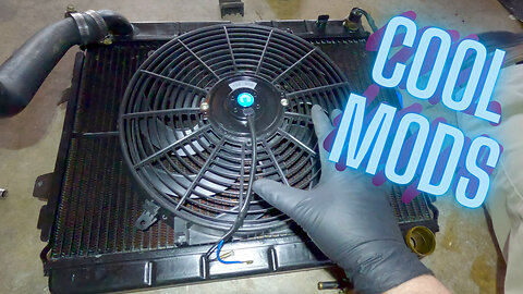 Fix Overheating! Classic FIAT Spider Radiator Fan Replacement & Upgrade