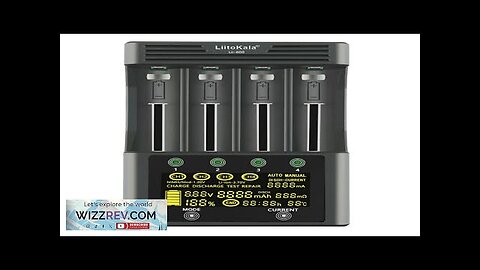 LiitoKala Lii-600 LCD Display Battery Charger For Li-ion 3.7V and NiMH 1.2V Review