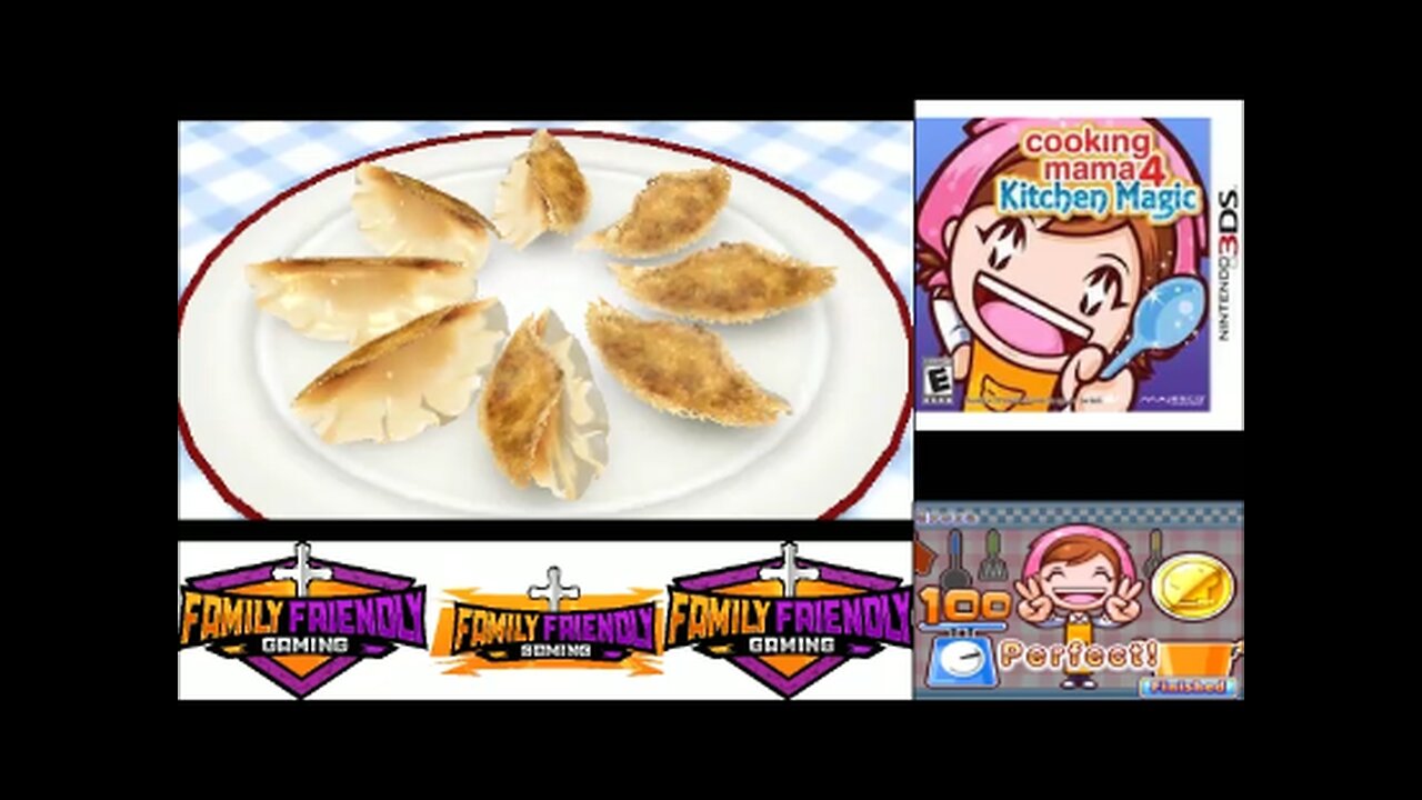 Cooking Mama 4 Kitchen Magic 3DS Gyoza