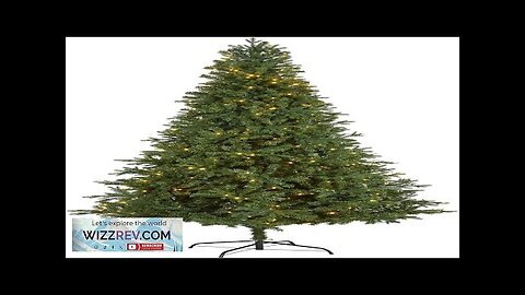 Nearly Natural 8ft. Vermont Fir Artificial Christmas Tree with 450 Clear LED Review