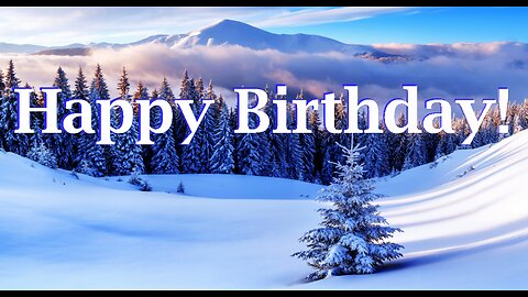 Happy Birthday 3D - Happy Birthday - Happy Birthday To You - Happy Birthday Song Video Card