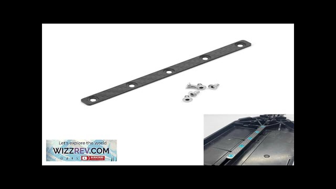 Upgrade Parts Accessories Carbon Fiber Chassis Reinforcing Plate For Tamiya TT02 1/10 Review