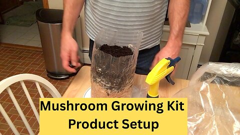King Stropharia Mushroom Growing Kit Product Setup