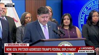 Gov. Pritzker Blasts ICE Agents as ‘Jackbooted Thugs’ Who Wanted to Unleash a ‘S*itshow’ in Broadview