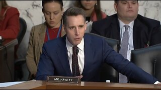 Sen Josh Hawley: Weaponization Has Occurred Like Never Before Under Biden