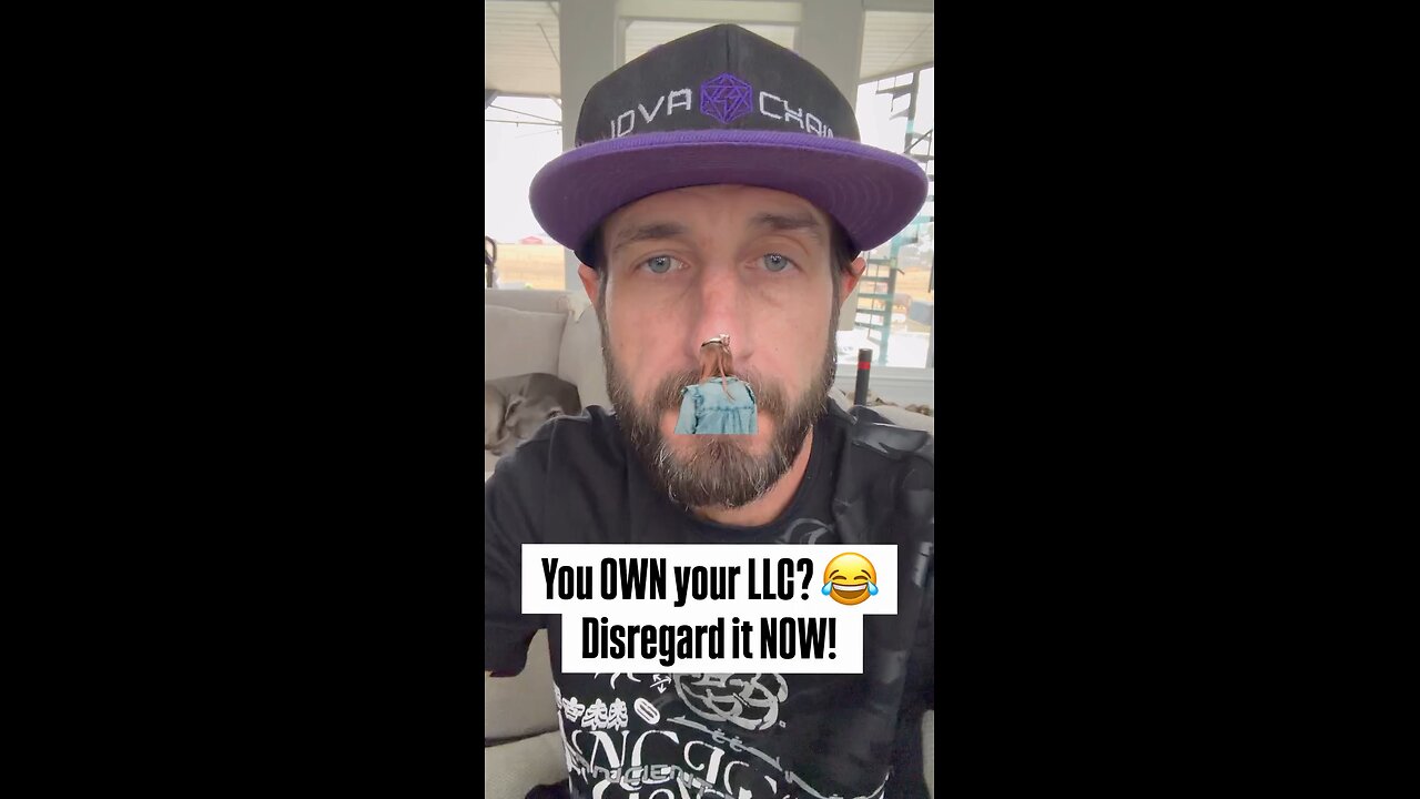You Own your LLC? 😅 Disregard it NOW!