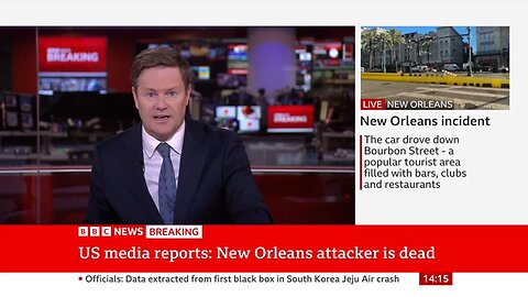 New Orleans Attacker Is Dead