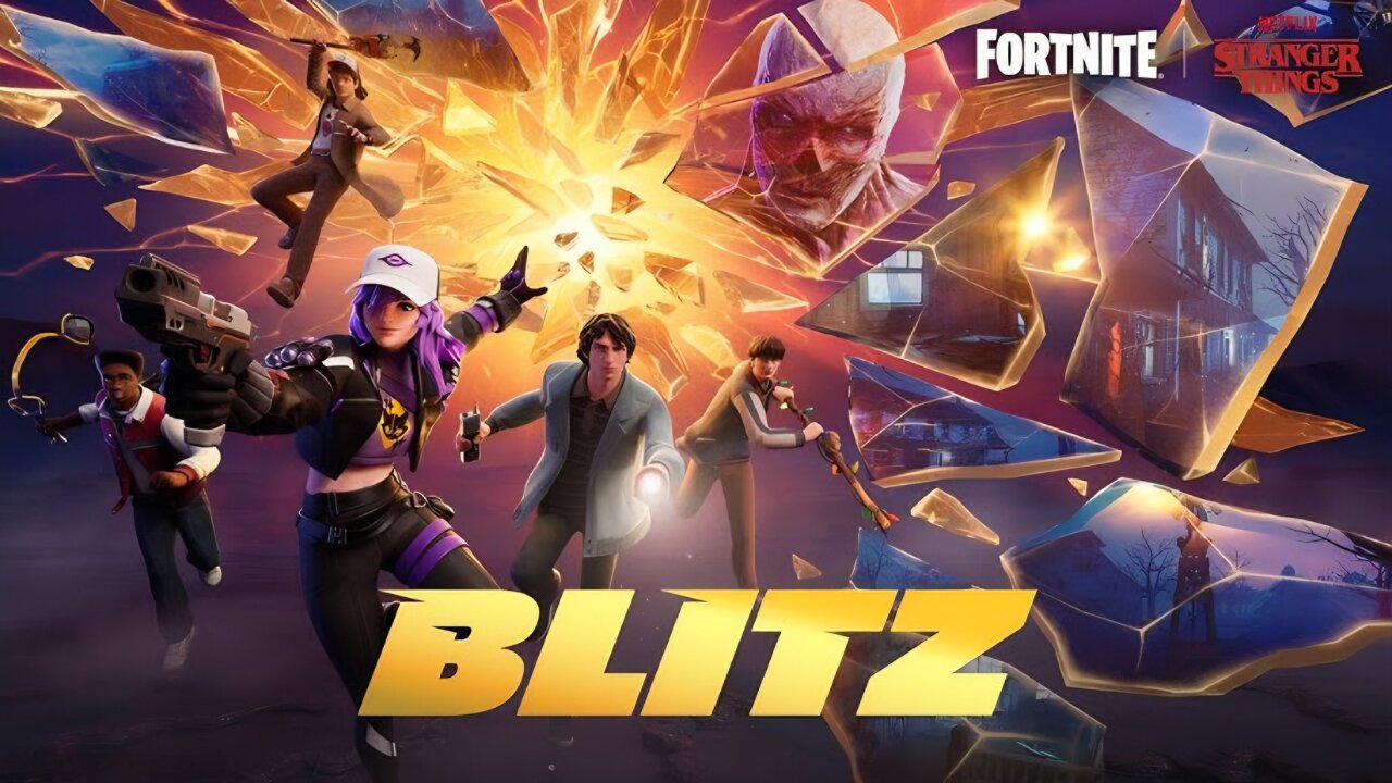 Stranger Things Invade Fortnite Blitz: Live Wins & Fails! (#85)