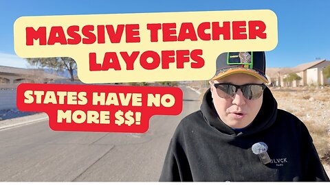 Education Crisis: Teacher Layoffs & Budget Deficits in the US