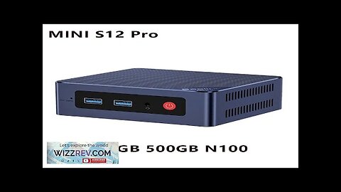 Beelink Mini S12 Pro N95 N100 MINI PC Windows 11 Pro DDR4 Review