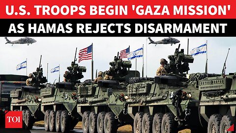 American Troops Land In Gaza Backyard Hours After Hamas Rejects Trump Surrender Call, Int'l Control